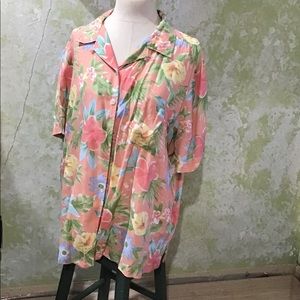 dressbarn floral blouse